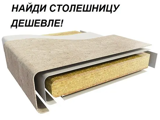 Самая низкая цена на столешницы