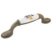 Ручка керамика-бронза C504F/W01-96мм фото анонс товара