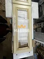 Фасад МДФ эмаль ваниль с патиной 915*370мм фото анонс товара