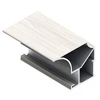 Профиль Aristo FLAT цвет "Дуб белый" фото анонс товара