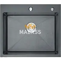 K36050B Gerhans Кухонная мойка премиум GRAFIT (600*500*220) фото анонс товара