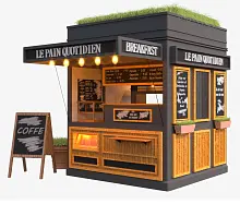 Киоск для продажи блинов и выпечки фото анонс товара