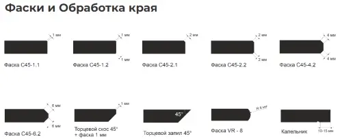 KSD-9746 Столешница Santo HPL Compact детальная картинка фото 4