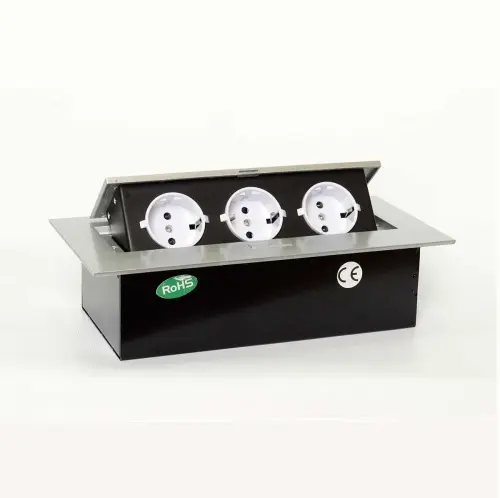 Выдвижная розетка удлинитель для офиса MX-226 детальная картинка