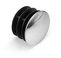 Заглушка плоская для барной трубы Lotti (хром) фото анонс товара