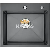 K35044B Gerhans Кухонная мойка премиум GRAFIT (500*440*220) фото анонс товара