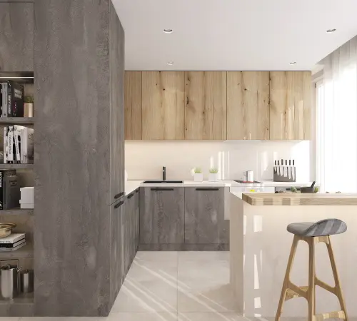 ЛДСП K365 Дуб Эвок Прибрежный 2070*2800мм детальная картинка фото 9