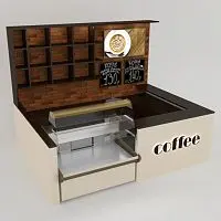 Кофейная стойка Coffee Imperia фото анонс товара