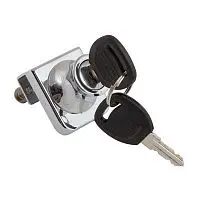 Замок мебельный для 1й стеклянной двери №804 EVERGOOD фото анонс товара