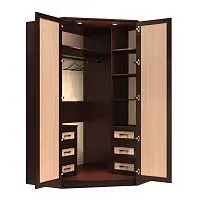 Шкаф угловой трапеция, модель МШУ-450 фото анонс товара