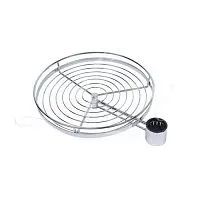 Полка боковая круглая Lotti (хром) фото анонс товара