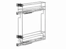 Бутылочница VIBO плавного закрывания