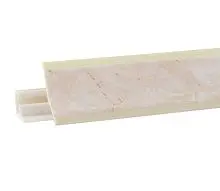 Плинтус для кухонной столешницы Korner LB 23.644 Мрамор Светлый фото анонс товара