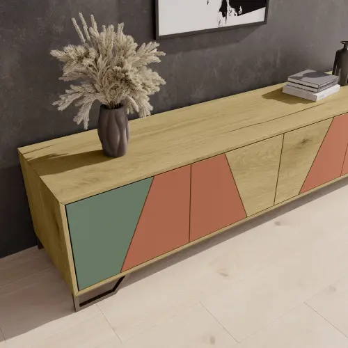 ЛДСП K521 Дымчато-зеленый 2070*2800мм детальная картинка фото 3