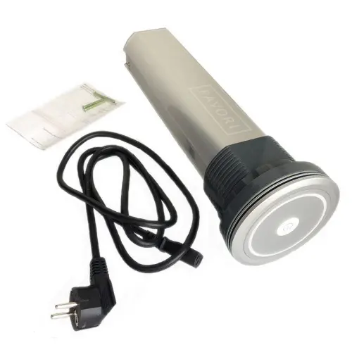 Встраиваемая электрическая розетка, сенсорный механизм выдвижения, Ø 102мм с USB детальная картинка фото 4