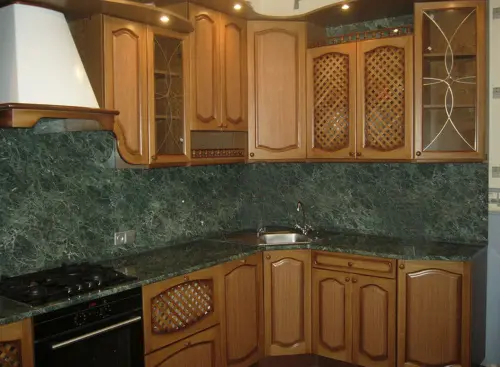 0027/S  2гр. Малахит Столешница матовая фото 4