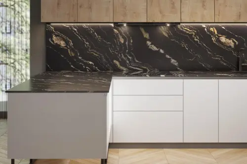 260$ Столешница 38х600х3000мм Черная сахара 1R матовая детальная картинка фото 3