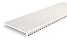 ПВХ подоконник Danke Lucido Bianko глянец фото