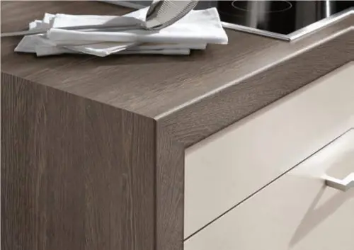 F8192MS Серая мраморная крошка Столешница Duropal матовая фото 14