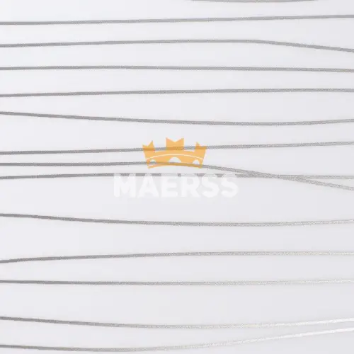 ПВХ пленка Страйп белый, глянец детальная картинка