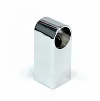 Держатель прямой для рейлинга (хром) фото анонс товара