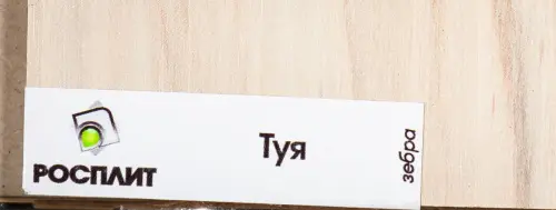 ЛДСП цвет Туя, Зебра 1830*2750мм фото 2