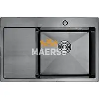 K37851B-R Gerhans Кухонная мойка премиум GRAFIT (780*510*220) фото анонс товара