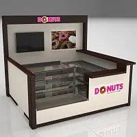 Киоск для продажи пончиков DONATS фото анонс товара
