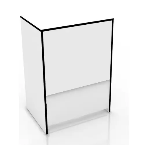 Прилавок напольный глухой