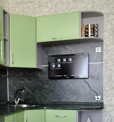 0027/S  2гр. Малахит Столешница матовая фото 6