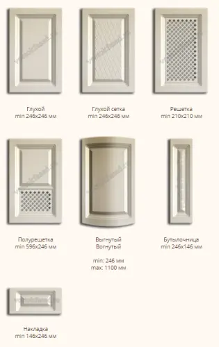 Фасад МДФ "Модена" в пленке фото 2