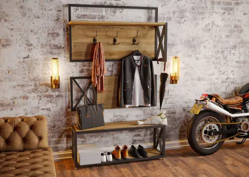 Прихожая Basic в стиле Лофт фото 5