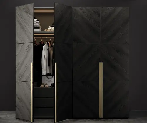 ЛДСП K534 Каштан Арвадонна угольный 2070*2800мм детальная картинка фото 4