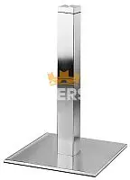 Подстолье из нержавеющей стали 1267EM для стеклянных столешниц