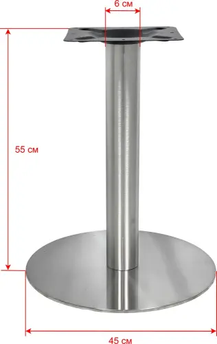 Подстолье из нержавеющей стали 1101EM фото 9