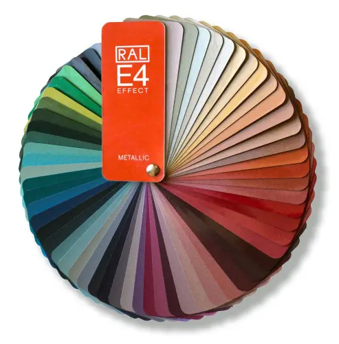 Образцы декоров эмали RAL для производства фасадов детальная картинка