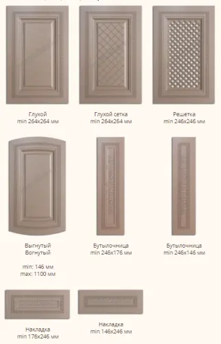 Фасад МДФ "Рим" покрытие Эмаль фото 2