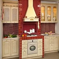 Кухня в стиле "Кантри" модель МКК-410 фото анонс товара