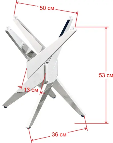 Подстолье из нержавеющей стали 1185EM фото 8