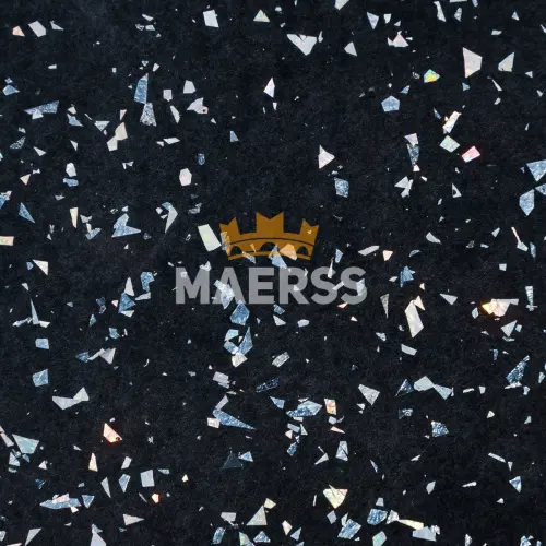 1113/MO 9гр. Искра черная Столешница глянцевая