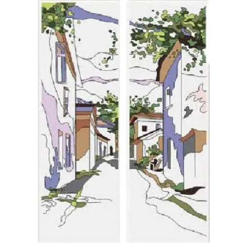 Витражи (двухдверные) 2181 детальная картинка