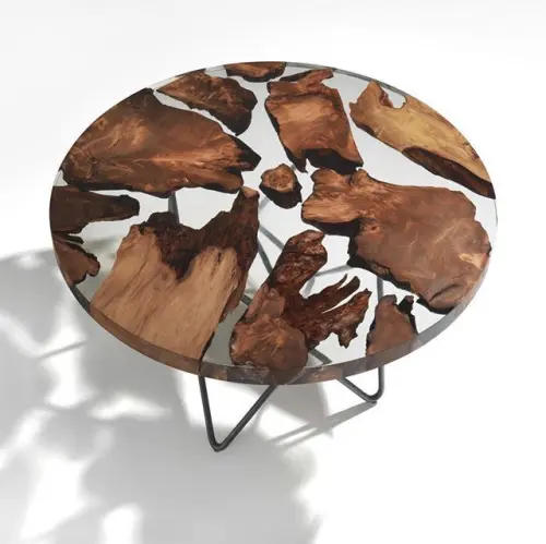 Столешница из эпоксидной Смолы детальная картинка фото 8