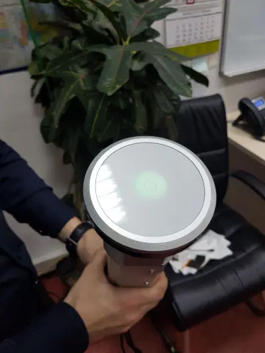 Встраиваемая электрическая розетка, сенсорный механизм выдвижения, Ø 102мм с USB детальная картинка фото 2