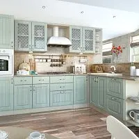 Кухня в стиле "Кантри" модель МКК-450 фото анонс товара