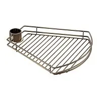 Полка боковая трапецевидная Lotti (бронза) фото анонс товара