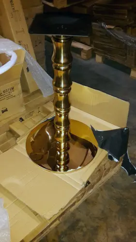 Подстолье хромированное 1290EM фото 4 Подстолье хромированное 1290EM фото 4