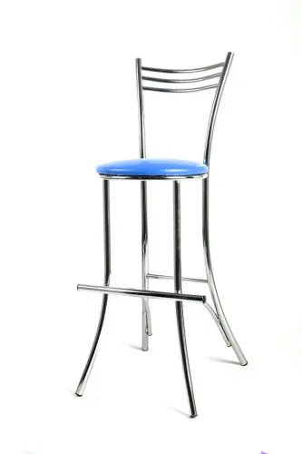 Стул хромированный барный "Гвоздика" детальная картинка