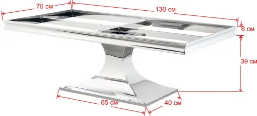 Подстолье из нержавеющей стали 1188EM фото 9