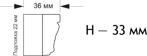 Подкарнизник ПК1 детальная картинка фото 2