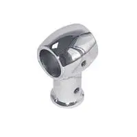 Держатель фигурный с площадкой для рейлинга (хром) фото анонс товара